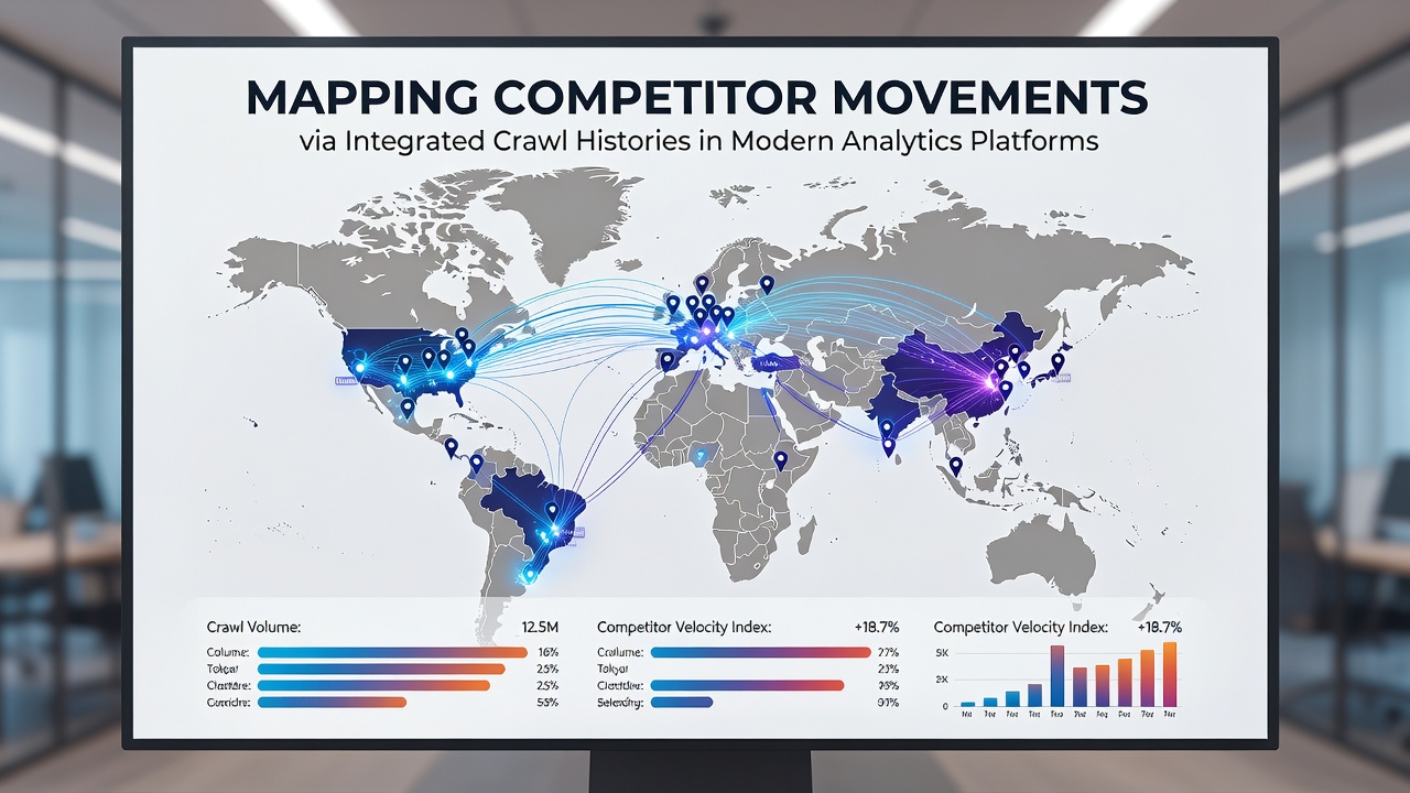 Mapping Competitor Movements via Integrated Crawl Histories in Modern Analytics Platforms